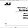 JLG Liftlux 153-22 Operators Service & Parts Manuals